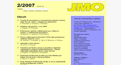 Desktop Screenshot of jmo.opto.cz