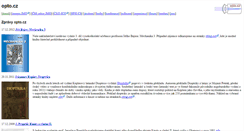 Desktop Screenshot of opto.cz